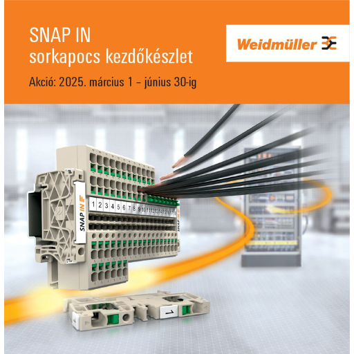 WEIDMÜLLER - SnapIn sorkapocs szett akció
